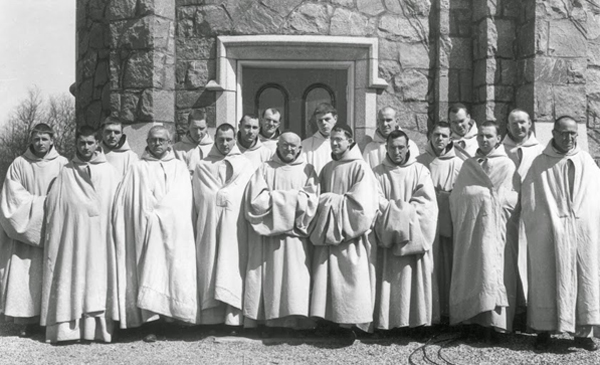F44.jpg Our Lady of the Valley. Novices and junior professed, April 1937 